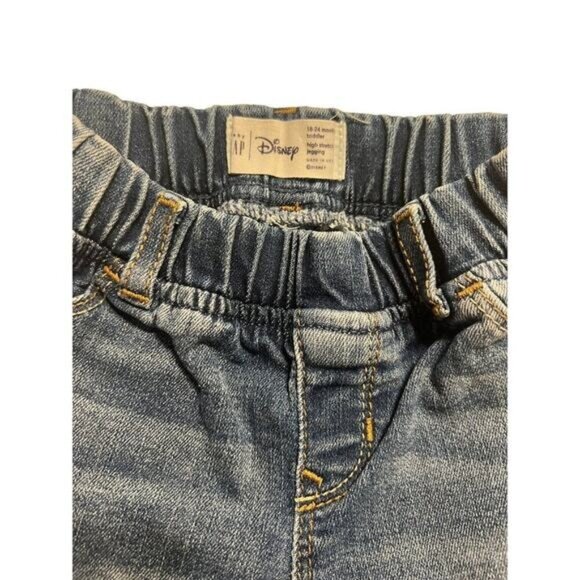 Baby GAP Disney Jeans Infant Girls Size 18-24 months Gently used condition No fl - Picture 3 of 4